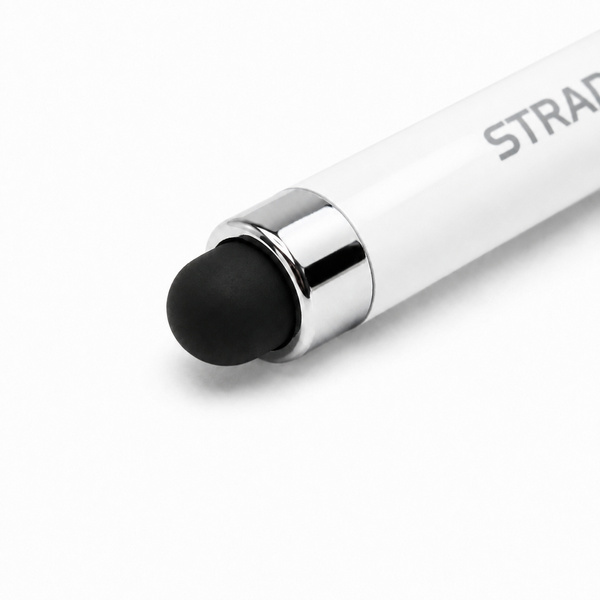Precyzyjny rysik stylus pen do tabletu telefonu, dwustronny, biały