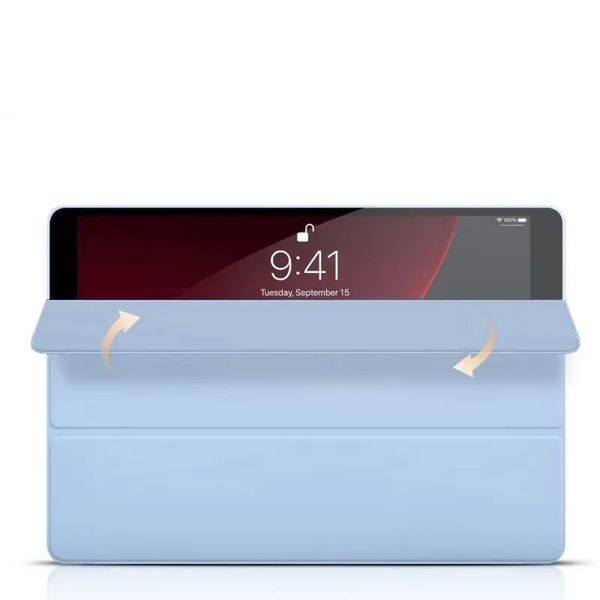 Etui Smart do Lenovo Idea Tab Pro / Pro MT 2025, niebieskie - ochronne z podstawką, dostęp do portów i przycisków