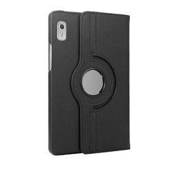 Etui do Lenovo Tab M9 2023 / Tab M9 2023 TB310, czarne - ochronne z podstawką, dostęp do portów i przycisków