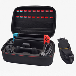 Etui podróżne walizka torba do Nintendo Switch 1 - ochronne z podstawką, dostęp do portów i przycisków