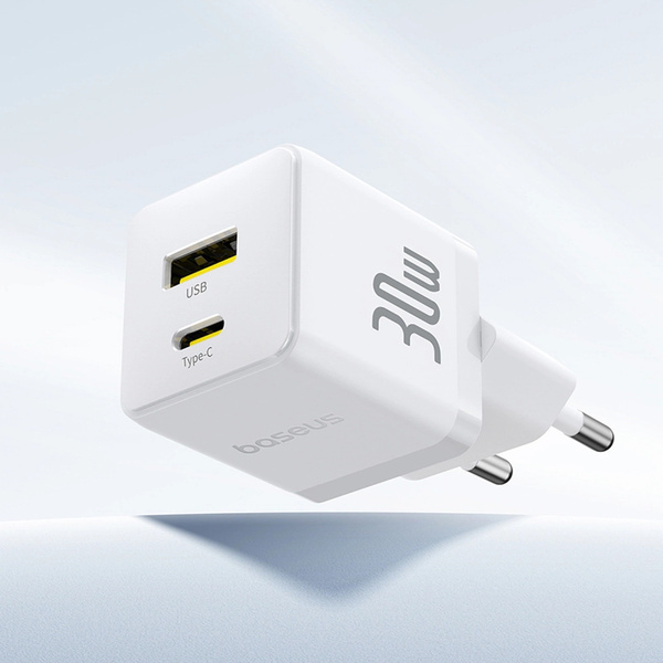 Ładowarka sieciowa do tabletu i telefonu Baseus Palm 30W USB-C Szybka