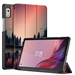 Etui Graficzne z klapką Smart do Lenovo Tab M9 2023 / Tab M9 2023 TB310 - ochronne z podstawką