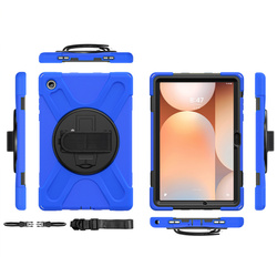 Etui do Samsung Galaxy Tab A11 Plus 10.9 2025 / A9 Plus - Pancerne z szybką, uchwytem i paskiem