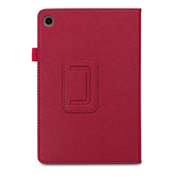 Etui do Lenovo Tab 10.1 2025 TB311FU TB311XU ZAEH0040PL z klapką - ciemnoróżowe
