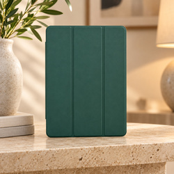 Etui Trifold do Galaxy Tab S10 Lite 10.9/ S10 FE/ S9 FE/ S9/ S8 z miejscem na rysik - zielone