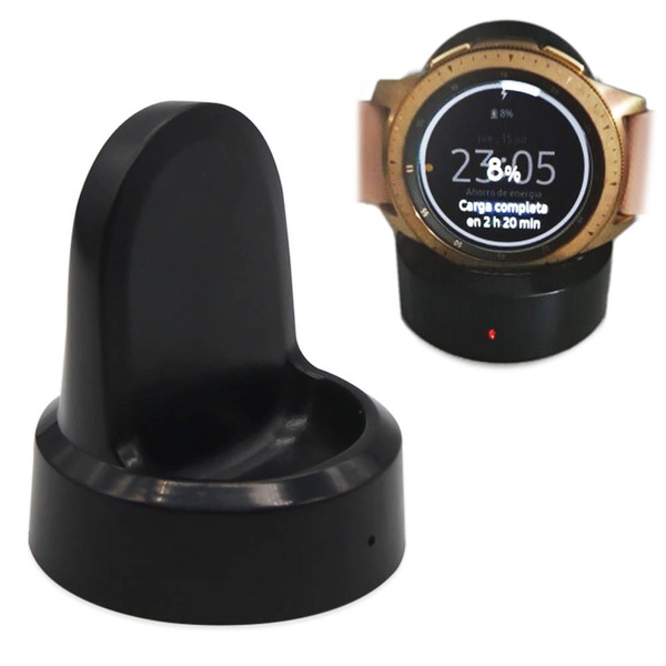 Ładowarka indukcyjna magnetyczna stacja dokująca do Galaxy Watch Gear S2 S3, czarna