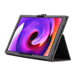 Etui Slim do Tcl Tab 10 Gen. 2 8496G 10.36 10.4 / Gen 2, czarne - ochronne z podstawką