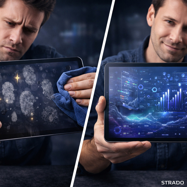 Szkło Hartowane Matowe do Lenovo Idea Tab Plus 12.1 2025 TB361FU TB361ZU - ochronne 9H