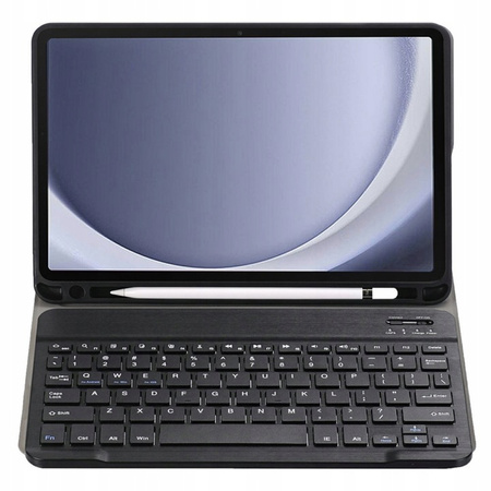 Etui z klawiaturą Bluetooth do Samsung Galaxy Tab A9 8.7 CFX110 (Czarne)