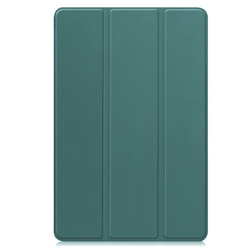 Etui Smart do Samsung Galaxy Tab S11 11 SM SMX736 z klapką, zielone - ochronne z podstawką