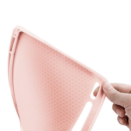 Etui Smart z uchwytem na rysik do Samsung Galaxy Tab S9 FE/S9/S10 FE, różowe