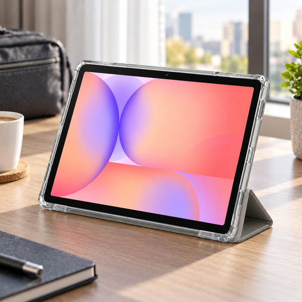 Etui Trifold do Galaxy Tab S10 Lite 10.9/ S10 FE/ S9 FE/ S9/ S8 z miejscem na rysik - szare