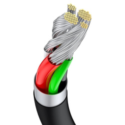 Baseus Superior kabel USB Typ C 66 W Huawei SuperCharge Scp 1 m