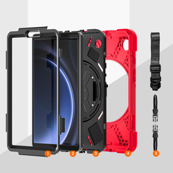 Etui pancerne Shockproof do Samsung Galaxy Tab A9 8 / 8.7 2023, czerwone - ochronne