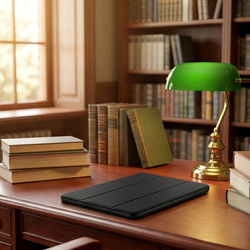Etui Smart case do Apple iPad Mini 4 5 2015 / 2019 z klapką wake up sleep / Apple iPad Mini 4 / Apple iPad Mini 5, czarne - ochronne