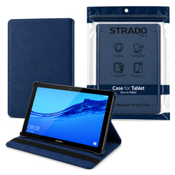 Etui z klapką do Huawei MediaPad T5 10 10.1 obrotowa podstawka ochronne