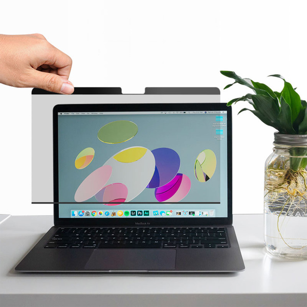 Filtr magnetyczny prywatyzujący do Apple MacBook Air 13 M2 / M3 / M4