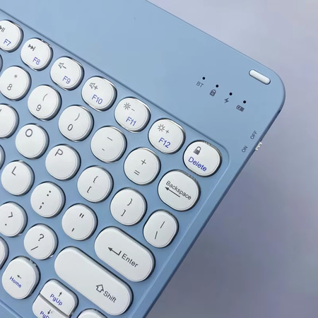 Etui z magnetyczną klawiaturą Bluetooth do Redmi Pad SE 8.7 CFRPSE87 (Niebieskie)