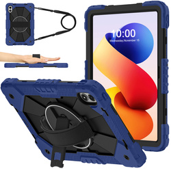 Etui pancerne z uchwytem do Redmi Pad Pro 2 12.1" 2025/ Pad Pro 2024/ Poco Pad M1, granatowe