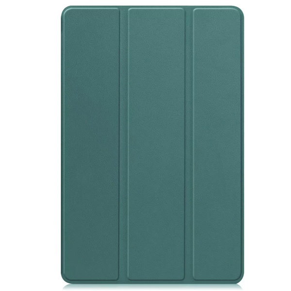 Etui Smart do Lenovo Tab One 8.7 2025 TB305FU TB305XU, ochronne z podstawką - ciemnozielone