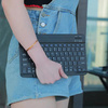 Etui z klawiaturą Bluetooth do Lenovo Idea Tab Plus 12.1 / Idea Tab Plus 12.1 2025, czarne - ochronne z podstawką