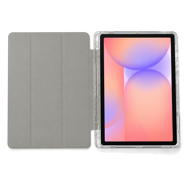 Etui Trifold do Galaxy Tab S10 Lite 10.9/ S10 FE/ S9 FE/ S9/ S8 z miejscem na rysik - szare