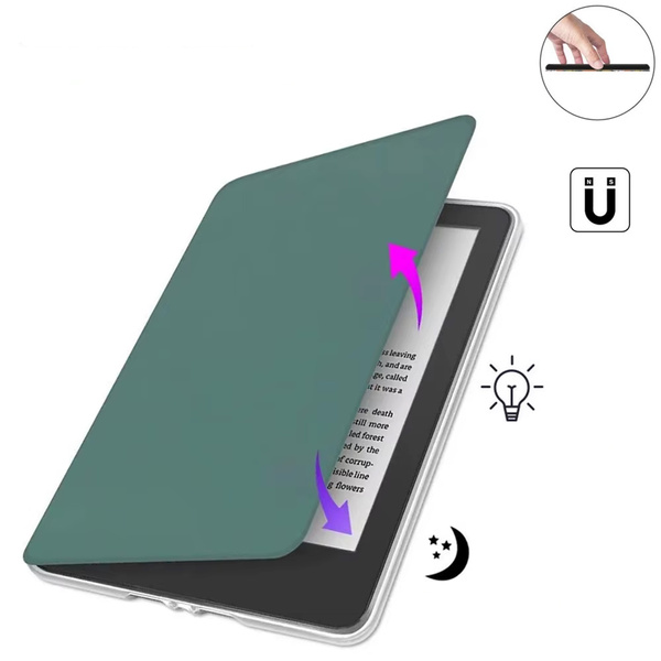 Etui Acrylic do Kindle Paperwhite 6 / Kindle Paperwhite Colorsoft / Signature Edition 2024 7, granatowe - ochronne
