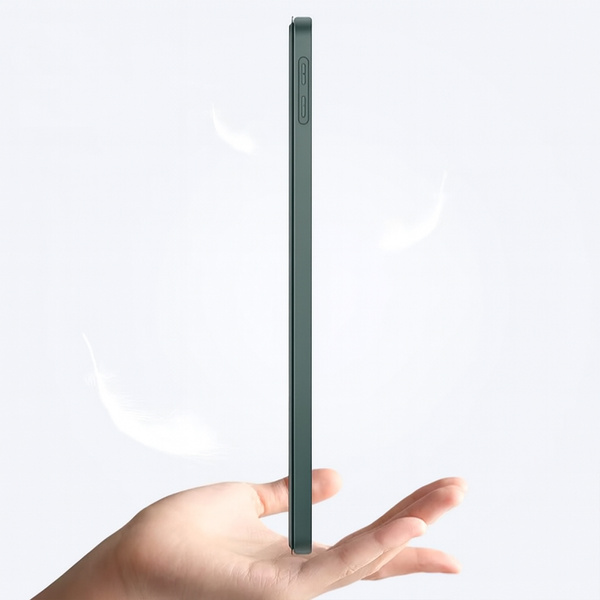 Etui Smart do Lenovo Idea Tab Pro / Pro MT 2025, zielone - ochronne z podstawką, dostęp do portów i przycisków