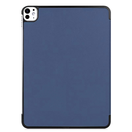 Etui Smart Case obudowa do iPad Pro 11 Gen 5 A2836 A2837 A3006 / Gen. 5 A2836, granatowe - ochronne
