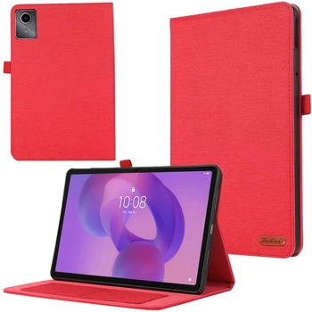 Etui Slim do Lenovo Idea Tab 11" TB336FU TB336ZU ZAFR0378PL z klapką - czerwone