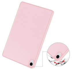 Etui Smart Pencil do Samsung Galaxy Tab S11 11 SM SMX736 z klapką, różowe - ochronne