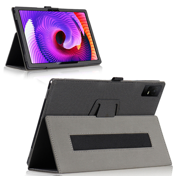Etui Slim do Tcl Tab 10 Gen. 2 8496G 10.36 10.4 / Gen 2, czarne - ochronne z podstawką