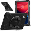 Etui Pancerne do Lenovo Idea Tab 11 szybka pas, czarne - ochronne z podstawką
