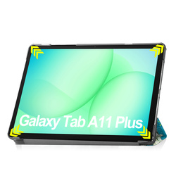 Etui do Samsung Galaxy Tab A11+ Plus 10.9 2025 / A9 Plus - ochronne z podstawką, dostęp do portów i przycisków