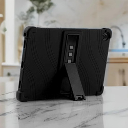 Etui Armor do Lenovo Tab 10.1 2025 / XU, czarne - ochronne z podstawką
