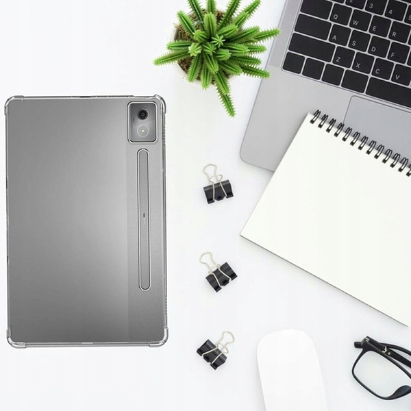 Etui Clear Tpu do Lenovo Idea Tab Pro / Pro MT 12.7 12 / Pro MT 2025, przezroczyste - ochronne z podstawką