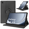 Etui Obrotowe 360 do Samsung Galaxy Tab A9 8 / Galaxy Tab A9 X110, czarne - ochronne z podstawką