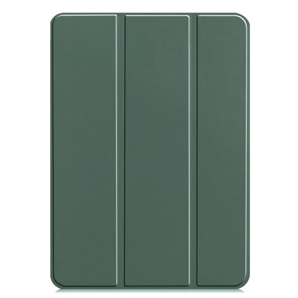Etui Smart Case obudowa do iPad Pro 11 Gen 5 A2836 A2837 A3006 / Gen. 5 A2836, zielone - ochronne