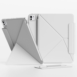 Etui Origami do Apple iPad Air 11 M3 2025 / Air 11 M2 2024 Gen 7 6 / iPad Air 11 M2 2024, białe - ochronne