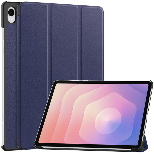 Etui Smart do Samsung Galaxy Tab S11 11 SM SMX736 z klapką, granatowe - ochronne