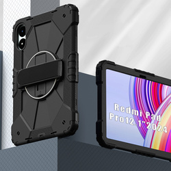 Etui Shockproof do Xiaomi Redmi Pad Pro 12.1 2024 / Poco Pad 12.1 / Xiaomi Redmi Pad Pro 12.1, czarne - ochronne