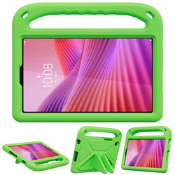 Etui ochronne z uchwytem do Lenovo Tab One 8.7 2025 TB305FU TB305XU, zielone, z podstawką