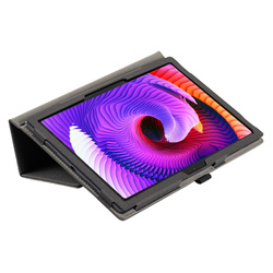 Etui Slim do Tcl Tab 10 Gen. 2 8496G 10.36 10.4 / Gen 2, czarne - ochronne z podstawką
