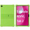 Etui Armor do T-Mobile T Tablet 2 10.1 5G 2025 pancerne, zielone - ochronne z podstawką