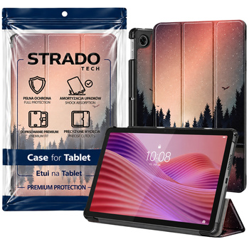 Etui Graficzne do Lenovo Tab 10.1 2025 z klapką - ochronne z podstawką