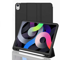 Etui Smart do iPad 10.9 2022 Gen. 10, czarne - ochronne z podstawką, dostęp do portów i przycisków