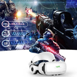 Okulary gogle VR 3D 360 Shinecon G02EF ze słuchawkami - do smartfona