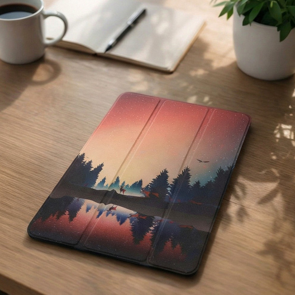 Etui Graficzne do Xiaomi Pad 7 / Pad 7 Pro 11.2 z klapką / Xiaomi Pad 7 Pro - ochronne z podstawką