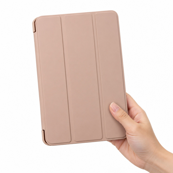 Etui Smart do Galaxy Tab A11 X135/X133 A9 SM-X115/SM-X110 z klapką - różowe