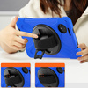 Etui pancerne Shockproof z uchwytem do Xiaomi Redmi Pad SE 8.7 2024 / Redmi Pad SE 8.7, niebieskie - ochronne